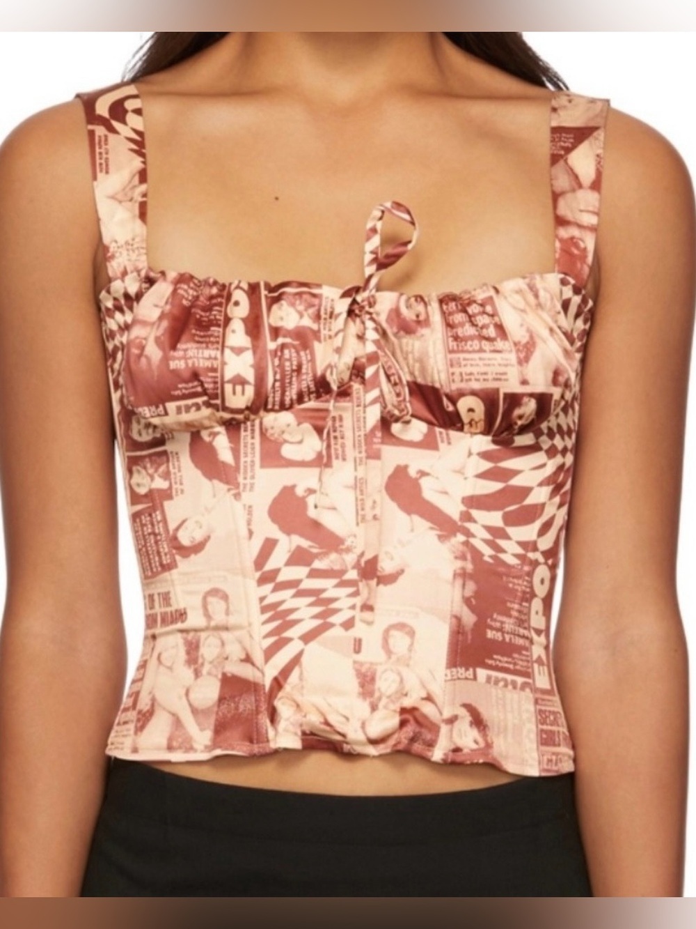 Miaou Beige & Red
Graphic Agnes
Corset  Size Small